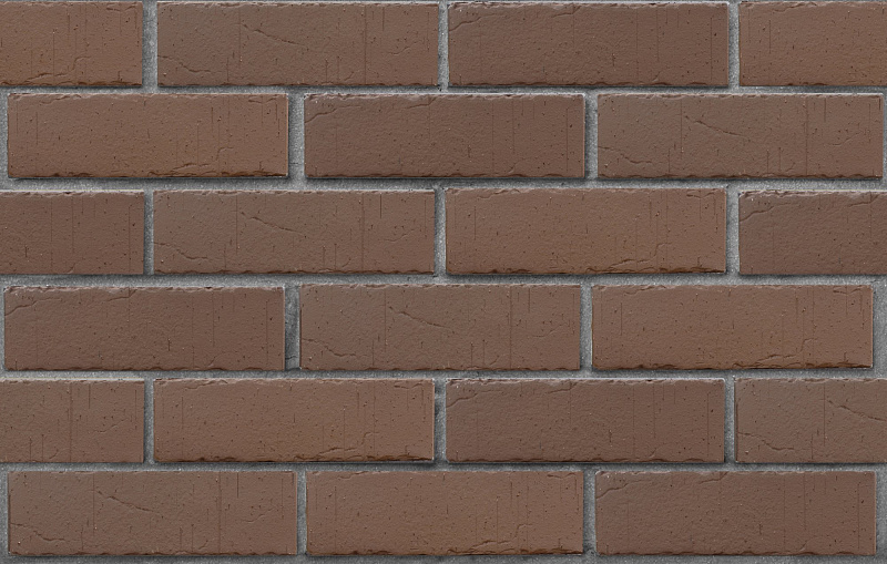 Клинкер фасадный коричневый Кельн
