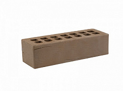 КИРПИЧ ТЕМНО-КОРИЧНЕВЫЙ 0,7NF «ДЕРЕВО»