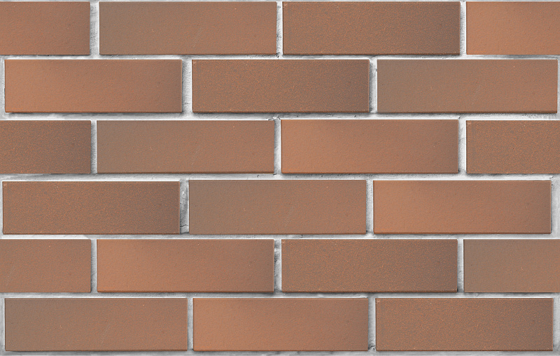 Кирпич лицевой пустотелый светло-коричневый флэш