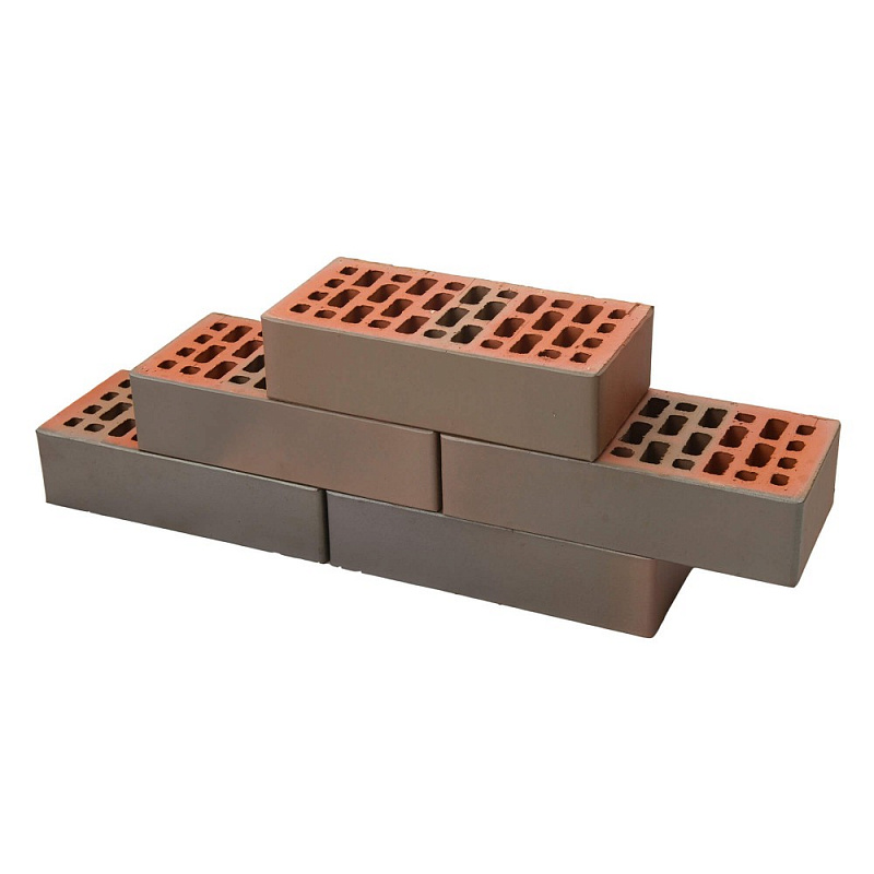 Облицовочный кирпич БРАЕР КЛАДКА ГЛОССА гладкий 1 NF